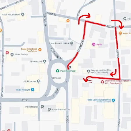 Accommodatie bij particulieren Kesklinna Kodumajutus
